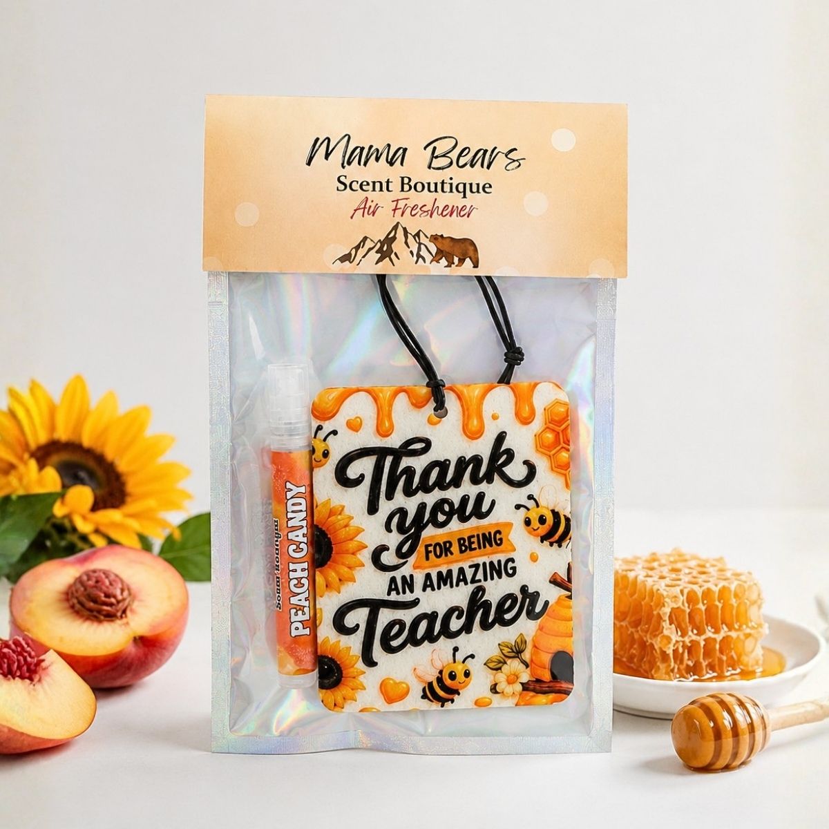 Amazing Teacher -  Felt Car Air Freshener and Scent Atomizer