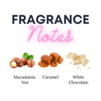Brazilian Caramel Bliss Wax Melts - Caramel, Macadamia Nut, Vanilla Scent