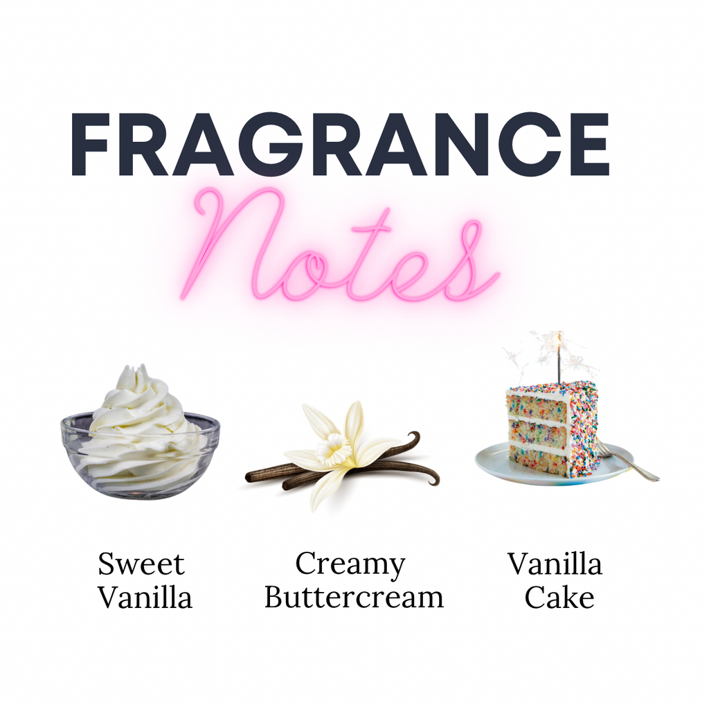 Birthday Cake Wax Melts – Vanilla Buttercream Scent