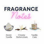 Birthday Cake Wax Melts – Vanilla Buttercream Scent