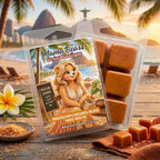 Brazilian Caramel Bliss Wax Melts - Caramel, Macadamia Nut, Vanilla Scent