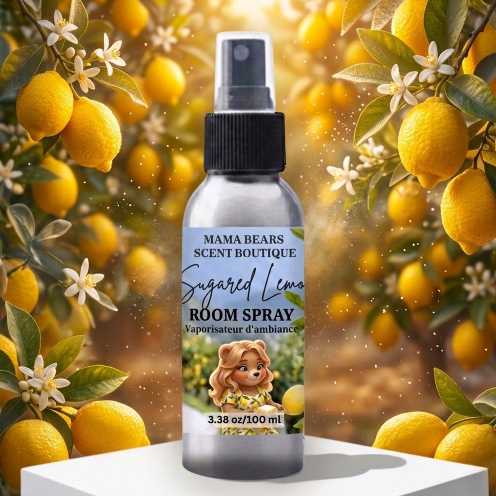 Sugared Lemon Room Spray - Citrus Sweet Sugar Scent
