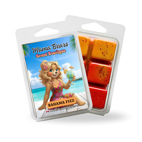 Bahama Fizz Wax Melt - Papaya, Sweet Mango, Coconut Scent