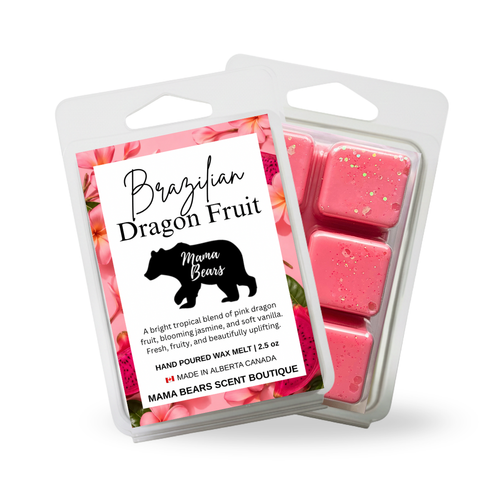 Brazilian Dragon Ftuit Wax Melts - Pink Dragon Fruit, Jasmine, Vanilla Scent