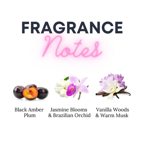 Brazilian Black Amber Plum - Orchid, Plum, Vanilla Woods Scent