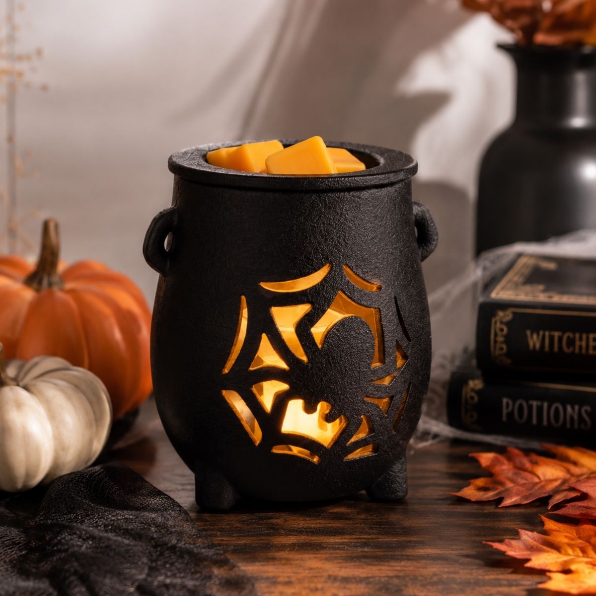Creepy Cauldron Halloween Wax Melt Warmer