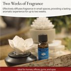Rose Porcelain Passive Diffuser - Decorative Flower Scent Stone for Aromatherapy
