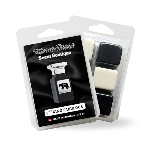 F**king Fabulous Wax Melts - Leather, Sage, Almond Scent