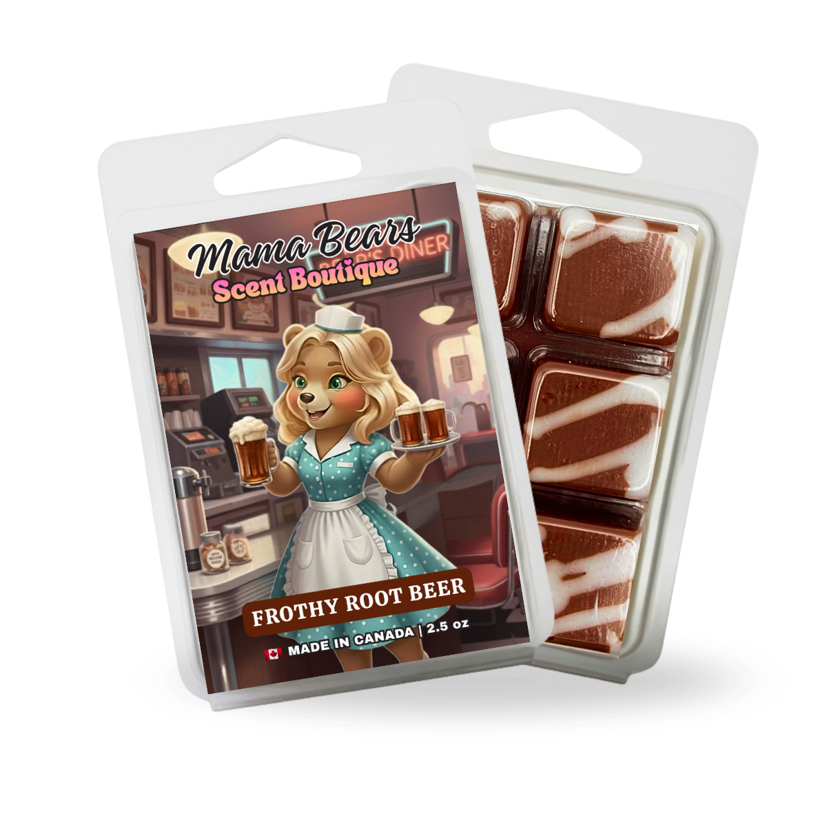 Frothy Root Beer Wax Melts – Sassafras, Vanilla & Anise Scent