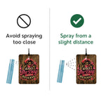Have the Day You Deserve Felt Car Air Freshener and Scent Atomizer