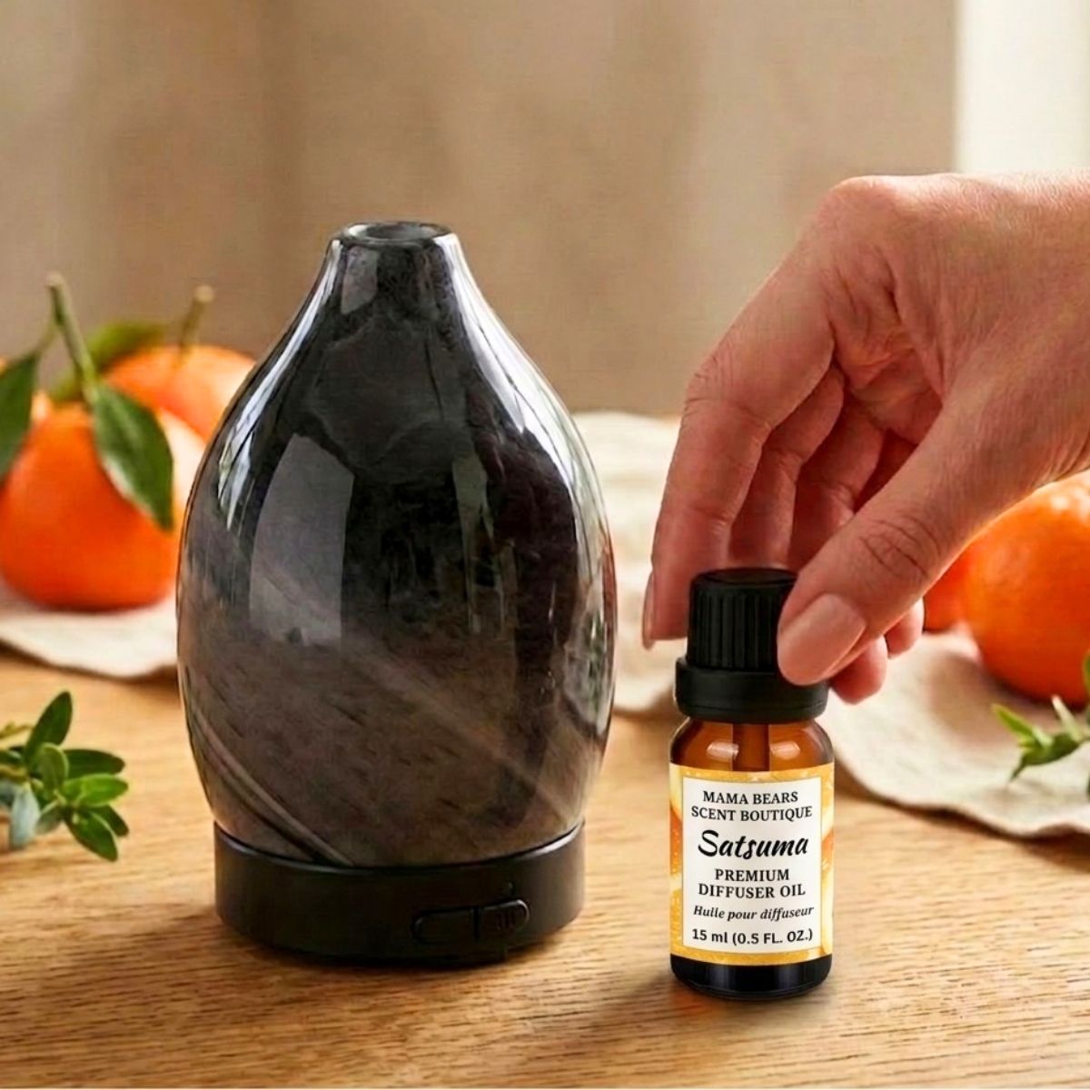 Satsuma Diffuser Oil - Zesty Citrus Aromatherapy for Home (15ml)