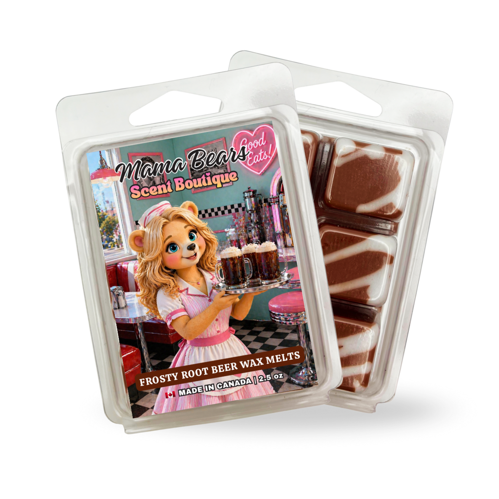 Frosty Root Beer Wax Melts – Sassafras, Vanilla Sugar & Anise Scent