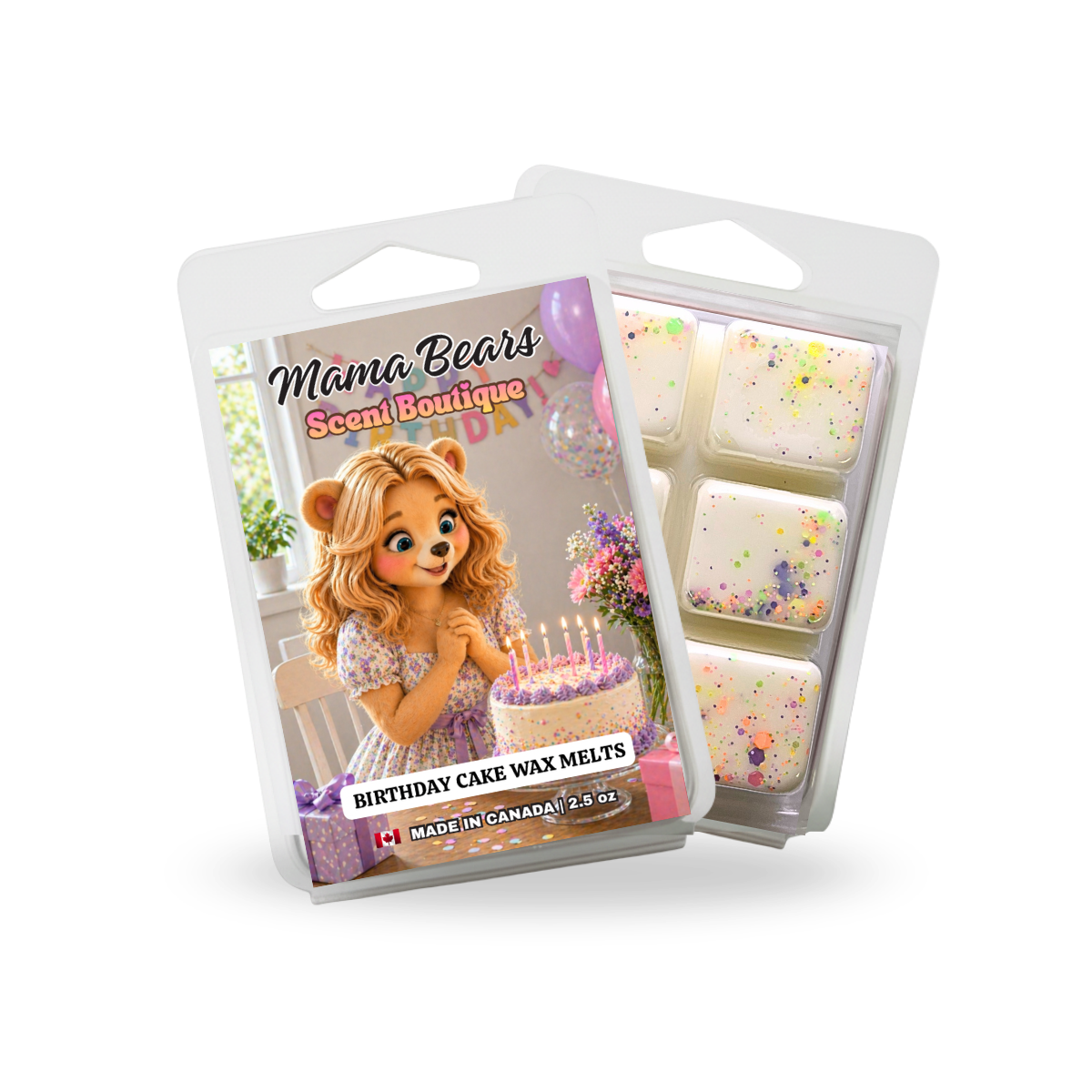 Birthday Cake Wax Melts - Vanilla, Buttercream, Cake Scent