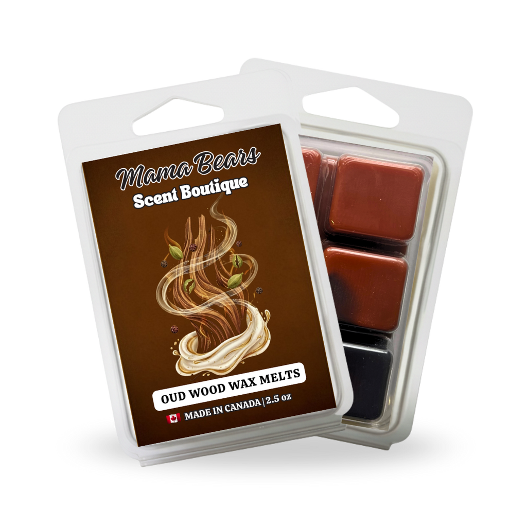 Oud Wood Wax Melts - Cardamom, Agarwood, Sandlewood Scent