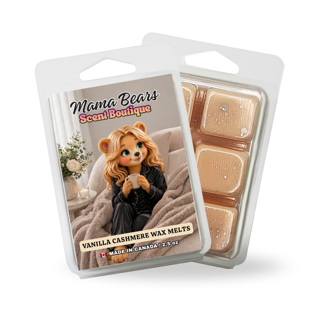 Vanilla Cashmere Wax Melts - Amber, Lily of the Valley, Soft Vanilla Scent