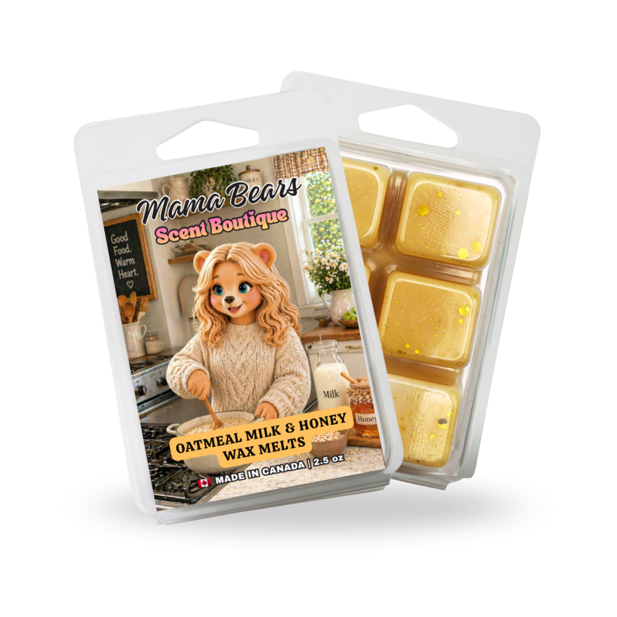 Oatmeal Milk & Honey Wax Melts - Oatmeal, Honey, Almond Scent