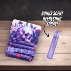 Reusable Morally Grey Felt Car Air Freshener and Scent Atomizer
