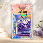 Reusable Morally Grey Felt Car Air Freshener and Scent Atomizer