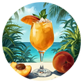 Apricot Peach Basil Daiquiri Wax Melts