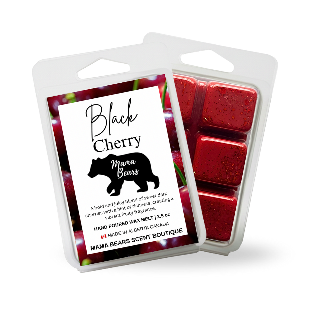 Black Cherry Wax Melts - Cherry, Almond, Orange Scent