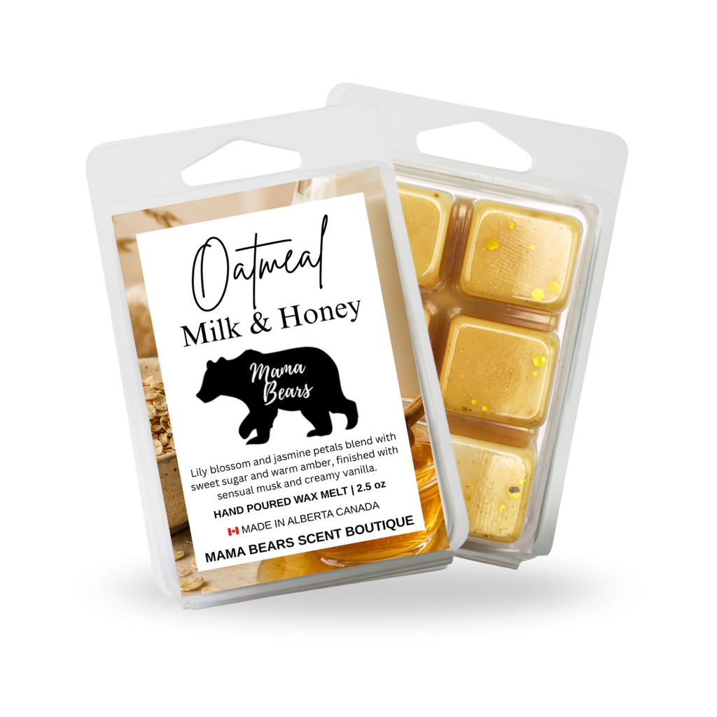 Oatmeal Milk & Honey Wax Melts - Oatmeal, Honey, Almond Scent