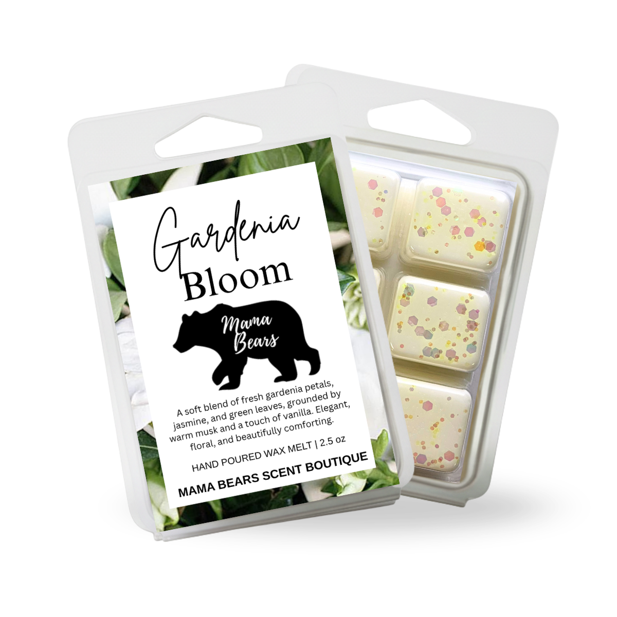 Gardenia Bloom Wax Melts – Gardenia, Jasmine, Vanilla Scent