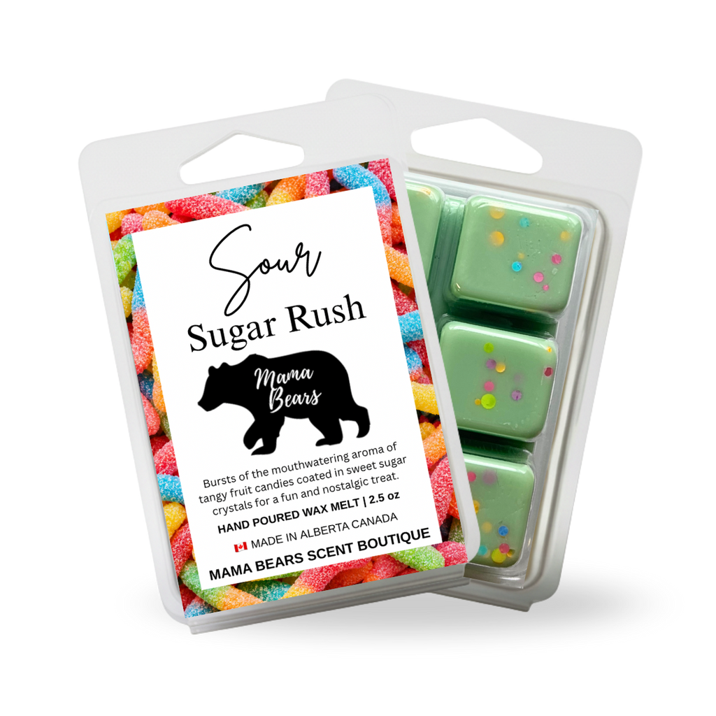 Sour Sugar Rush Wax Melts - Lemon Lime, Pineapple, Berry Scent