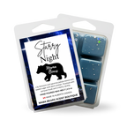 Starry Night Wax Melts - Jasmine, Warm Amber, Vanilla Scent
