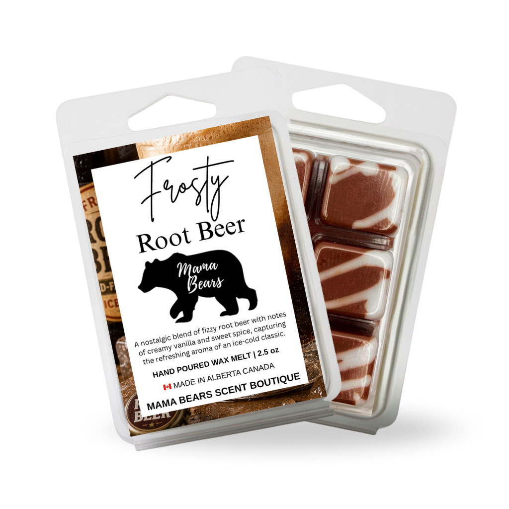 Frosty Root Beer Wax Melts – Sassafras, Vanilla Sugar & Anise Scent