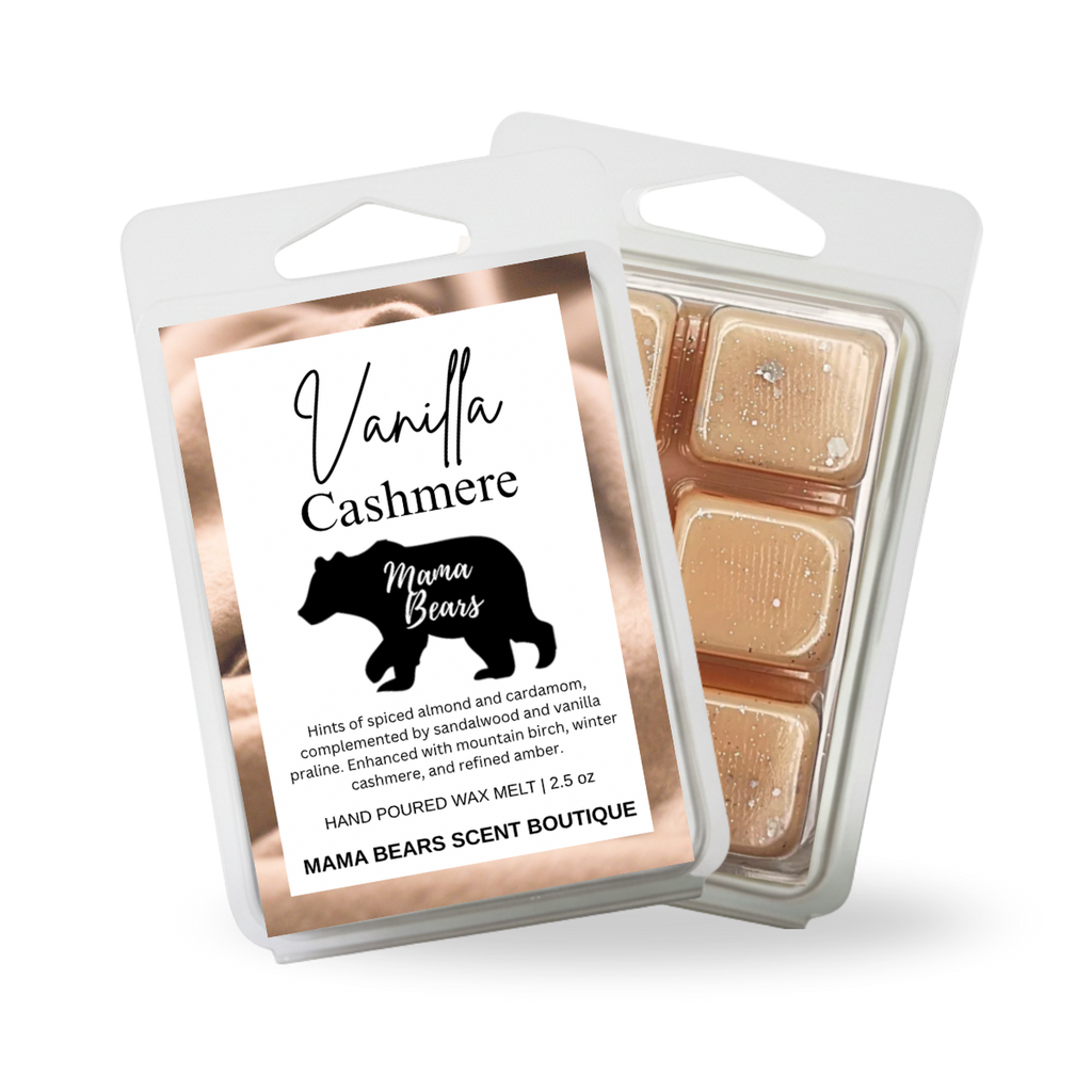 Vanilla Cashmere Wax Melts – Amber, Lily of the Valley, Soft Vanilla