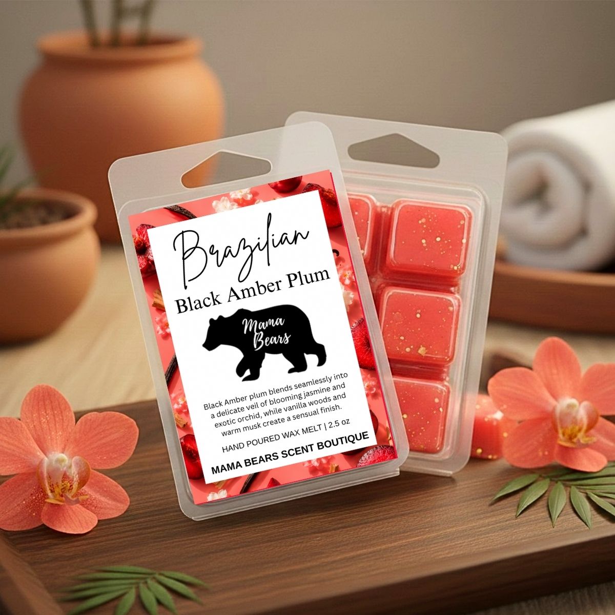 Brazilian Black Amber Plum - Orchid, Plum, Vanilla Woods Scent