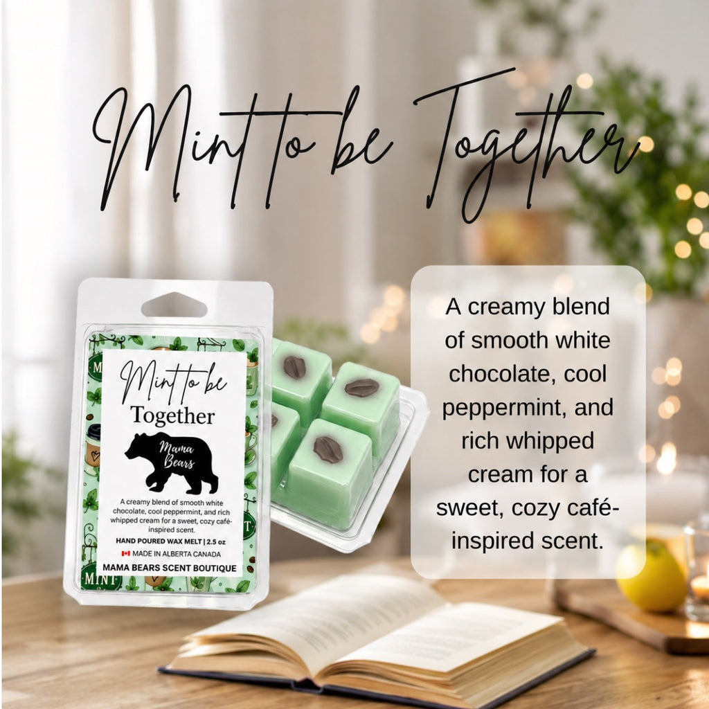 Mint to be Together Wax Melts - Peppermint, White Chocolate Scent