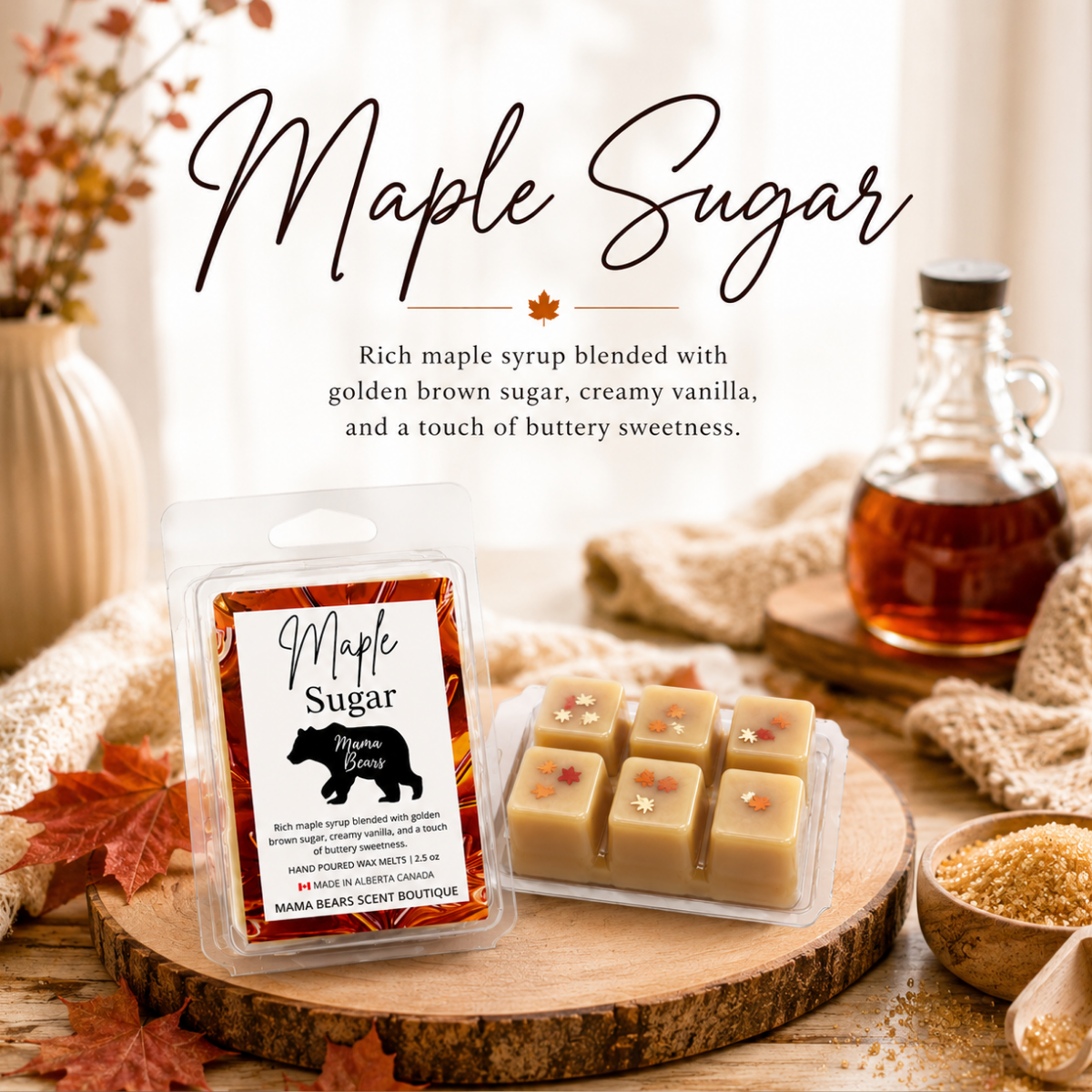 Maple Sugar Wax Melts
