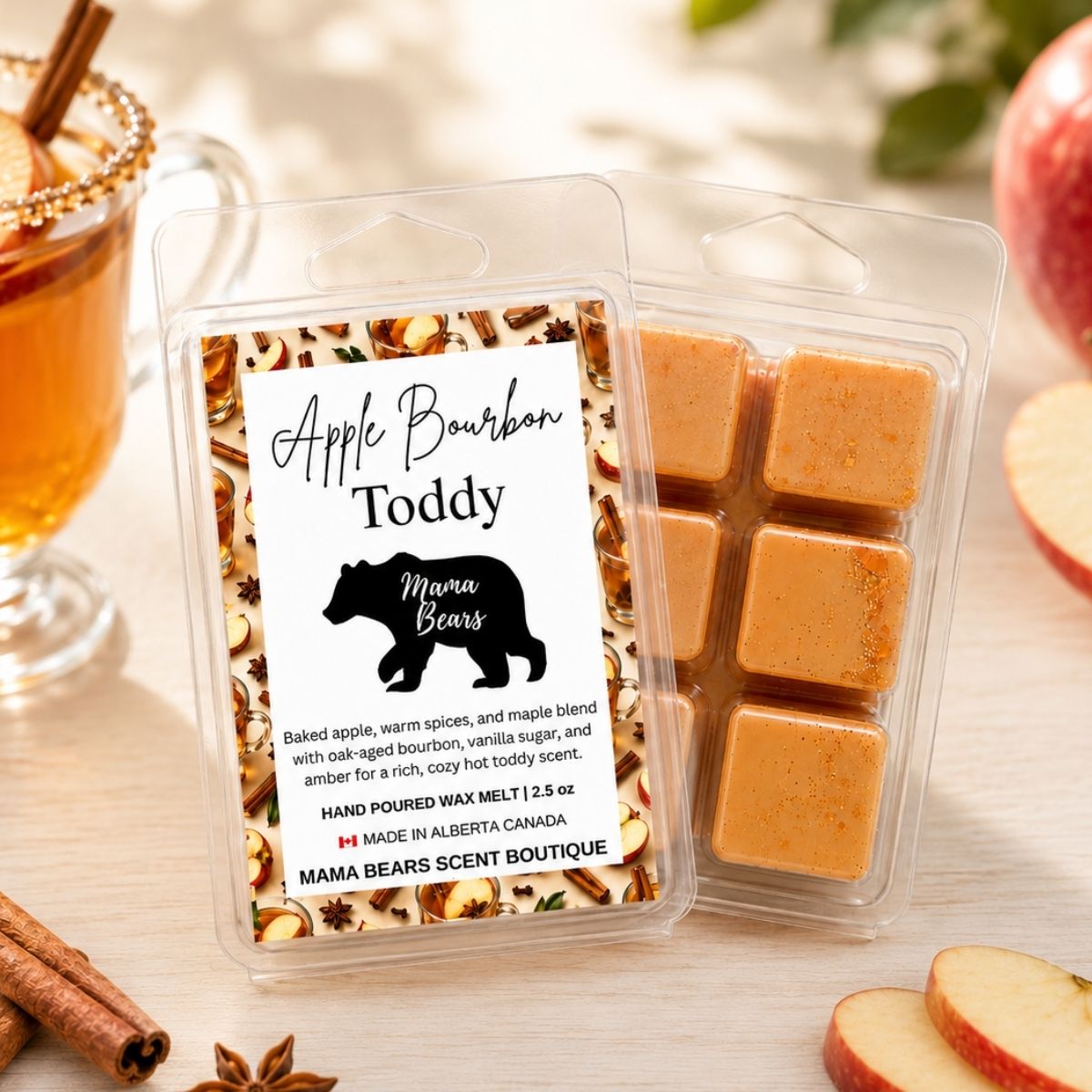 Apple Bourbon Toddy Wax Melts
