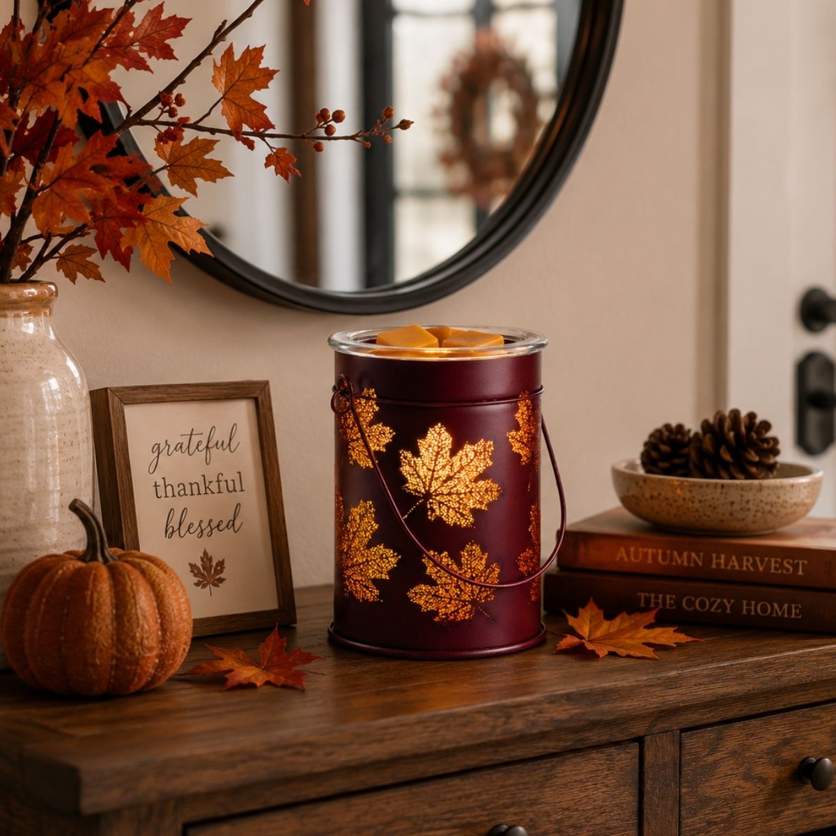 Fall Leaves Illumination Wax Melt Warmer