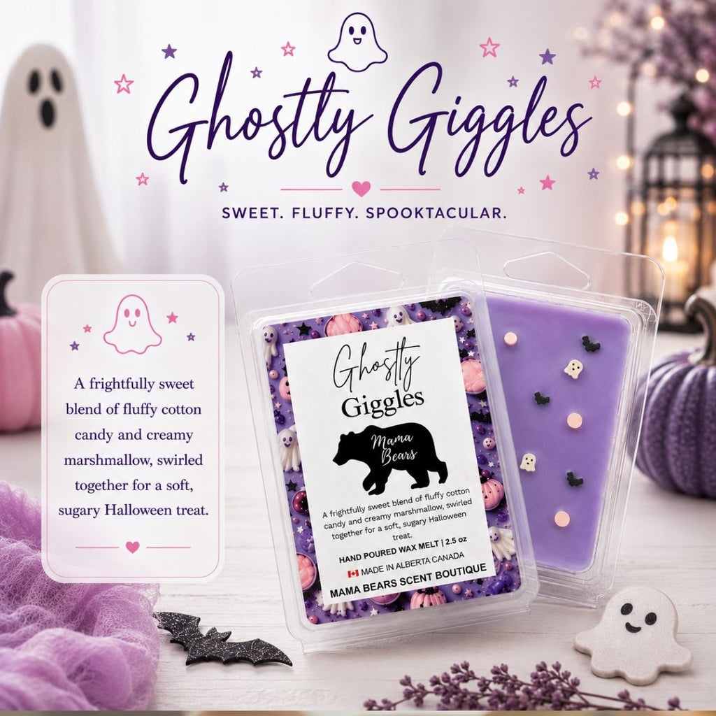 Ghostly Giggles – Cotton Candy & Marshmallow Wax Melts