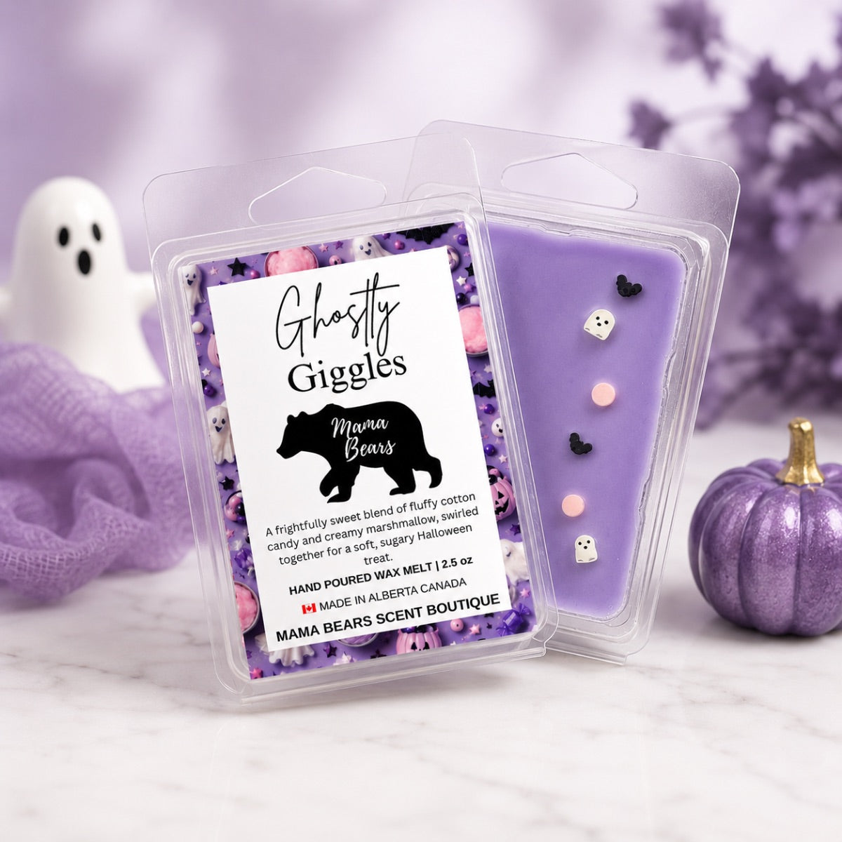 Ghostly Giggles – Cotton Candy & Marshmallow Wax Melts