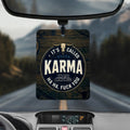 It’s Called Karma Rustic Felt Car Air Freshener and Scent Atomizer