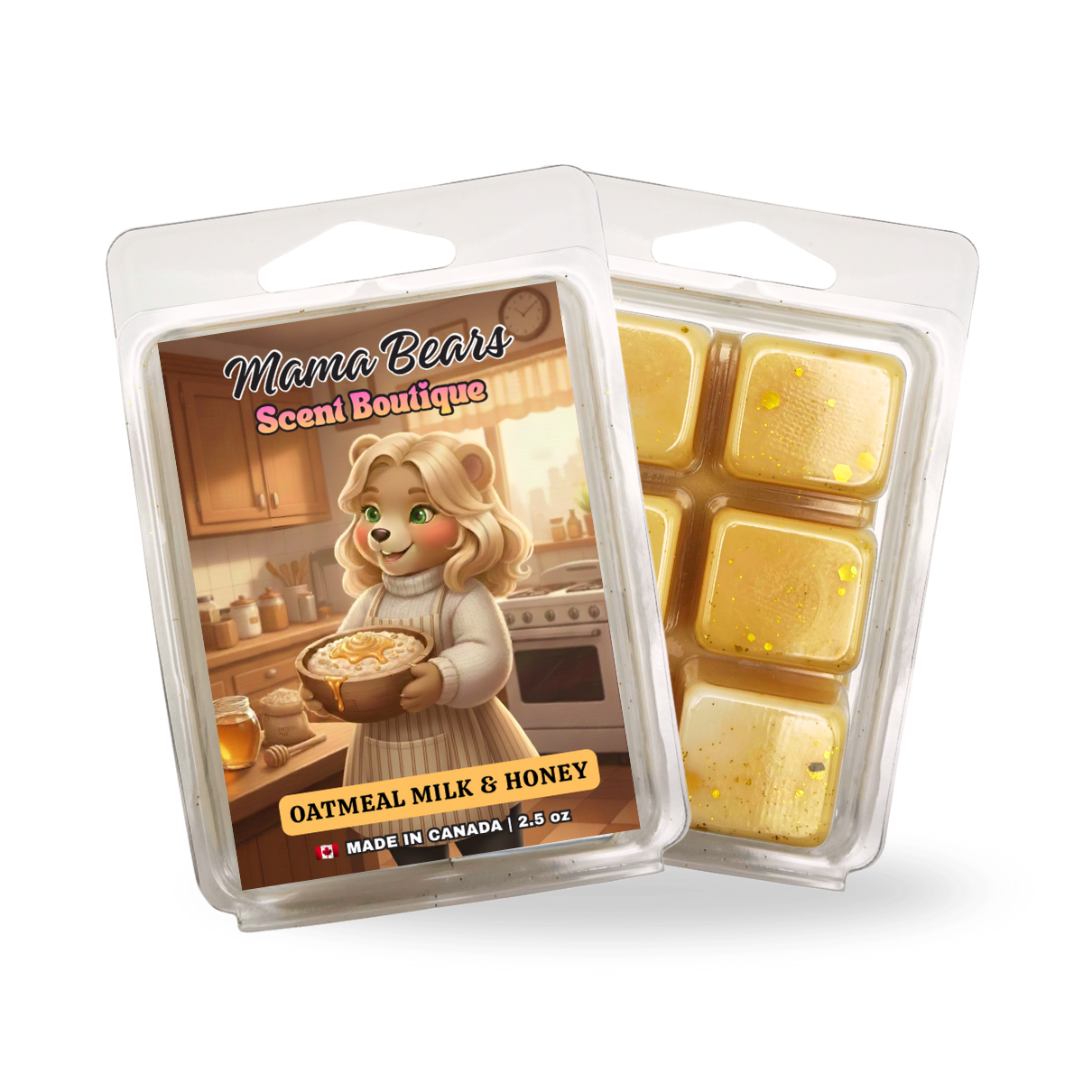 Oatmeal Milk & Honey Wax Melts - Oatmeal, Honey, Almond Scent