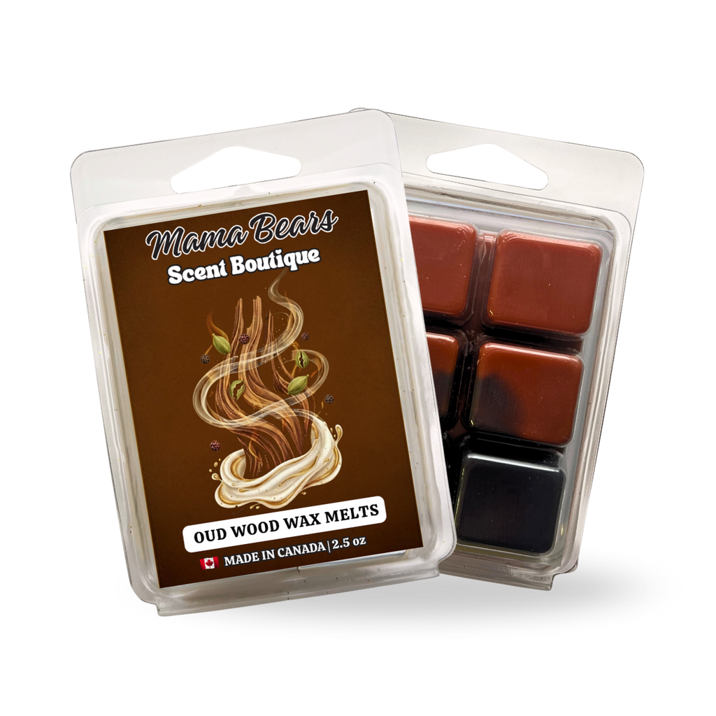 Oud Wood Wax Melts - Cardamom, Agarwood, Sandlewood Scent