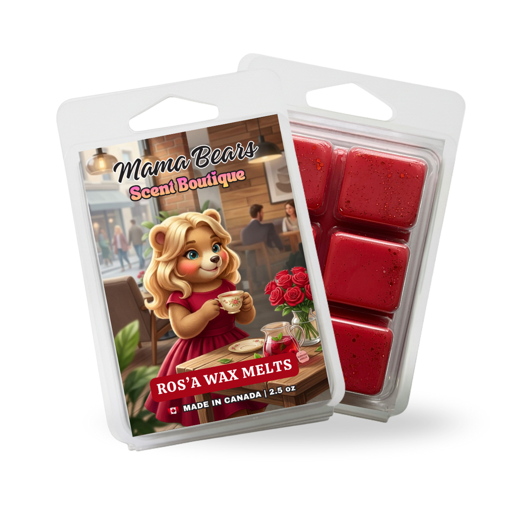 Ros’a Wax Melts - Raspberry, Rose, Hibiscus Tea Scent