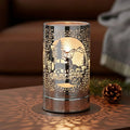 Silver Deer Couple Touch Lamp - Wax Melt Warmer & Essential Oil Burner