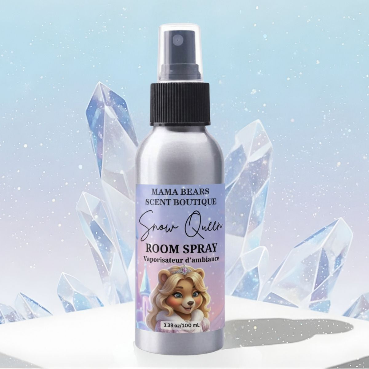 Snow Queen Room Spray - Cotton Candy, Bubble Gum, Fruit Scent.
