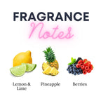 Sour Candy Wax Melts - Lemon Lime, Pineapple, Berry Scent