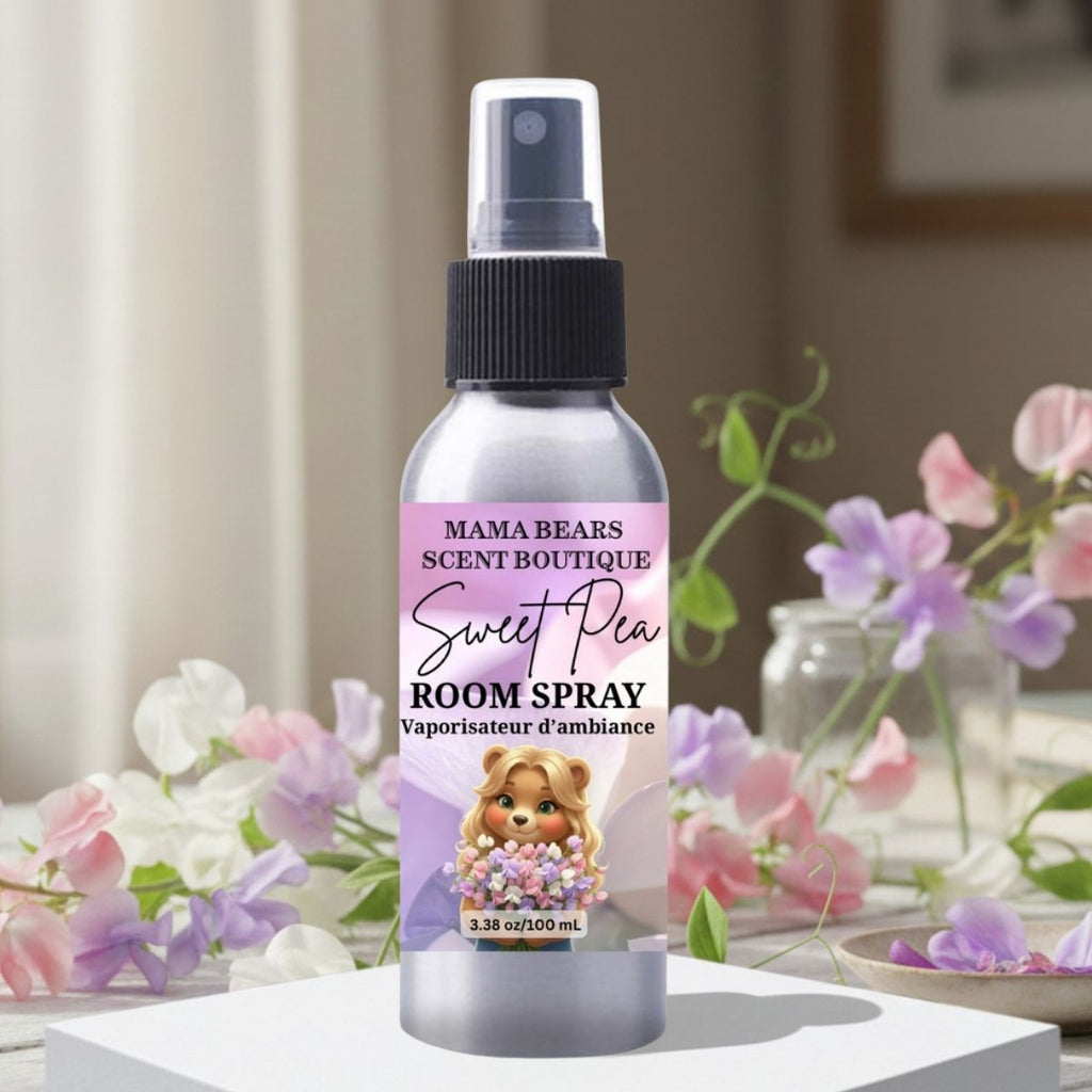 Sweet Pea Room Spray - Sweet Pea, Pear, Freesia Floral Scent