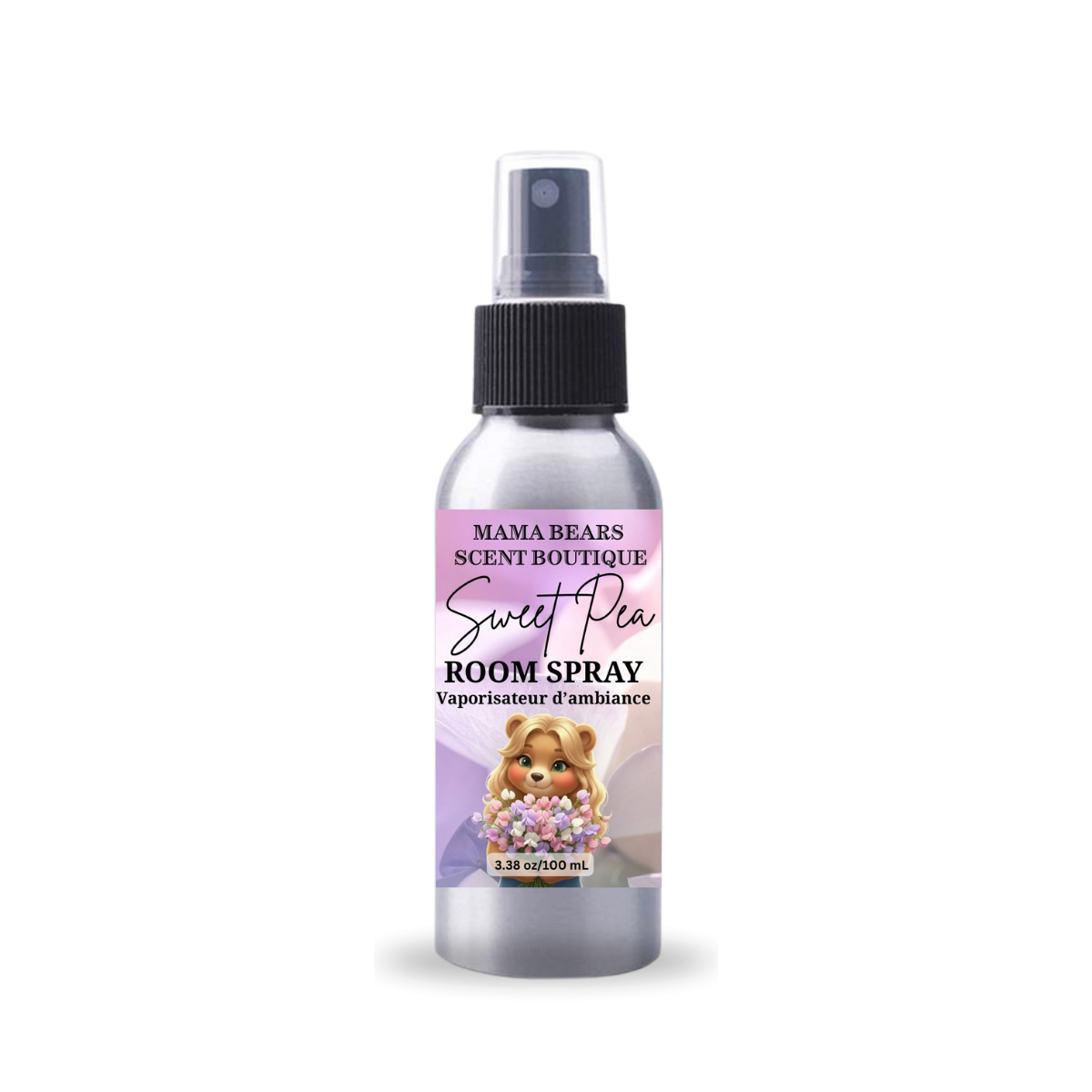 Sweet Pea Room Spray - Sweet Pea, Pear, Freesia Floral Scent