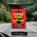 This Little Light of Mine Felt Car Air Freshener and Scent Atomizer