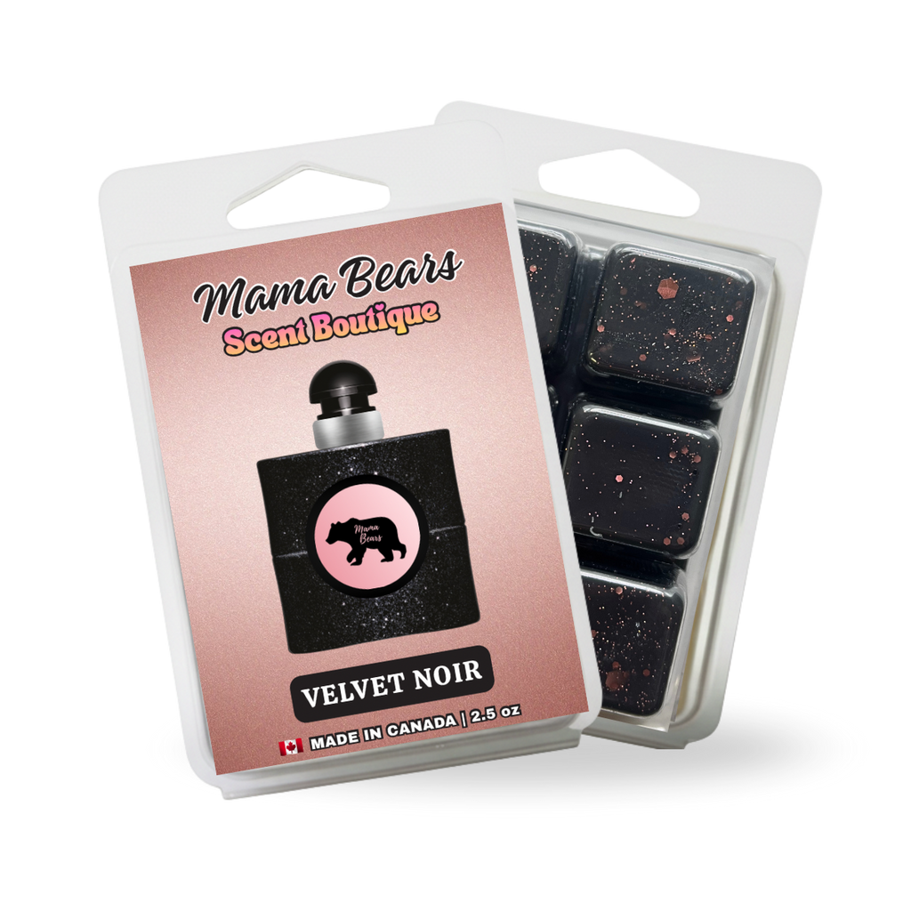 Velvet Noir Wax Melts - Pear, Coffee, Jasmine, Vanilla Scent