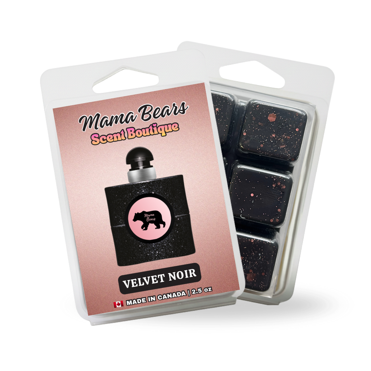 Velvet Noir Wax Melts - Pear, Coffee, Jasmine, Vanilla Scent