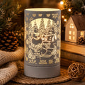 White Snow Man Wax Warmer